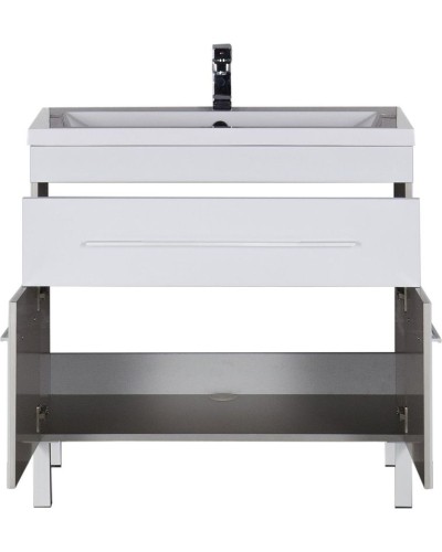 Тумба под раковину Aquanet Верона 90 182708 Белая