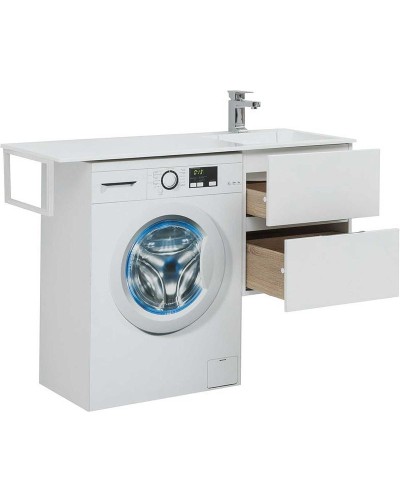 Тумба под раковину Aquanet Алвита 120 R 243660 подвесная Белая