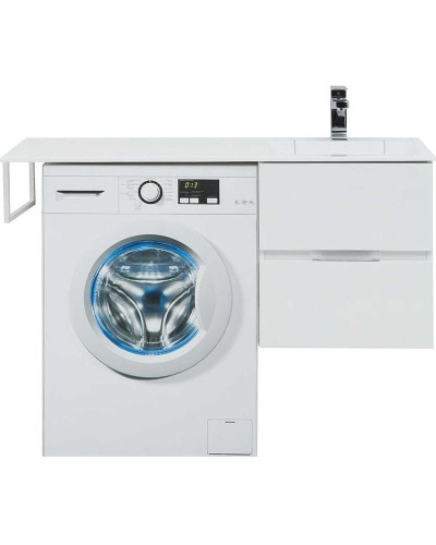 Тумба под раковину Aquanet Алвита 120 R 243660 подвесная Белая