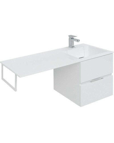 Тумба под раковину Aquanet Алвита 120 R 243660 подвесная Белая