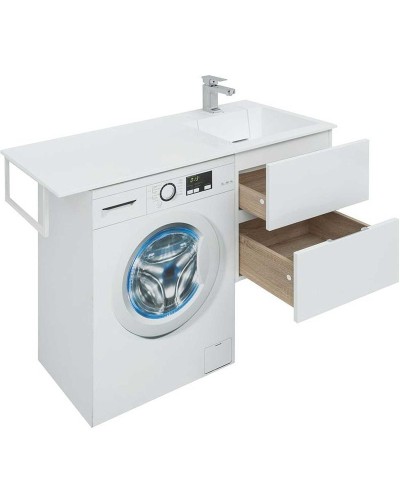 Тумба под раковину Aquanet Алвита 120 R 243660 подвесная Белая