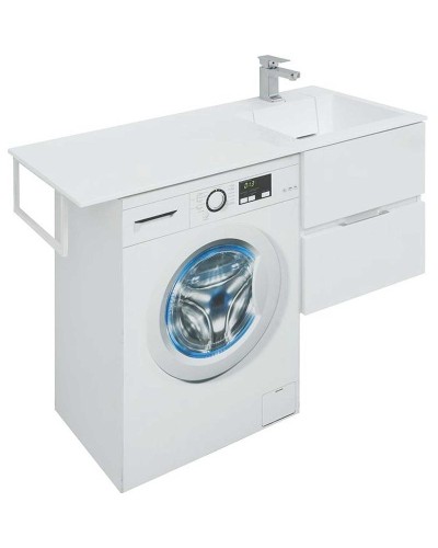 Тумба под раковину Aquanet Алвита 120 R 243660 подвесная Белая