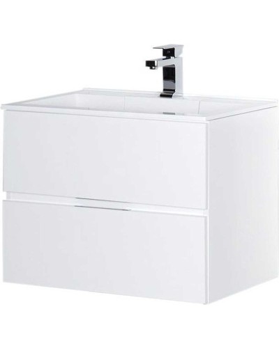 Тумба под раковину Aquanet Алвита 70 184302 подвесная Белая