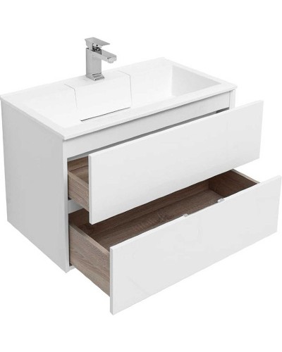 Тумба под раковину Aquanet Алвита 80 235339 подвесная Белая
