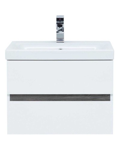 Тумба под раковину Aquanet Беркли 50 254288 подвесная Белый Дуб рошелье