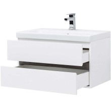 Тумба под раковину Aquanet Беркли 80 254290 подвесная Белый Дуб рошелье