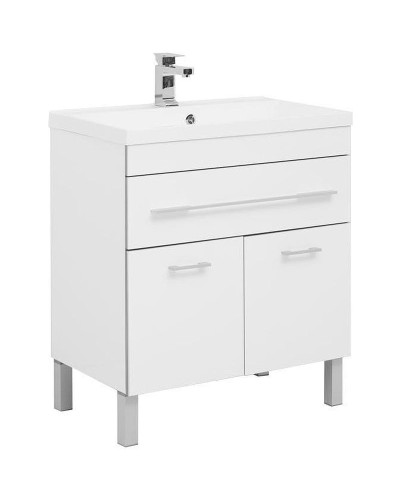 Тумба с раковиной Aquanet Верона 75 213031 Белая