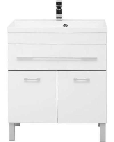 Тумба с раковиной Aquanet Верона 75 213031 Белая