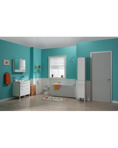 Тумба с раковиной Aquanet Верона 75 213031 Белая