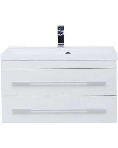 Тумба с раковиной Aquanet Верона 75 212868 подвесная Белая