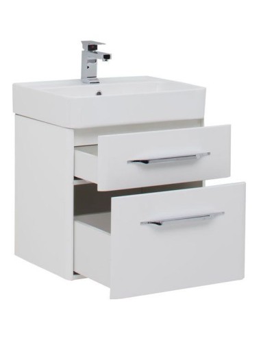 Тумба с раковиной Aquanet Виченца 60 212665 Белая