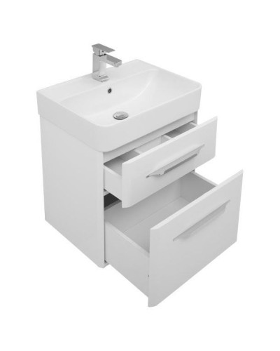 Тумба с раковиной Aquanet Виченца 60 212665 Белая