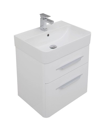 Тумба с раковиной Aquanet Виченца 60 212665 Белая