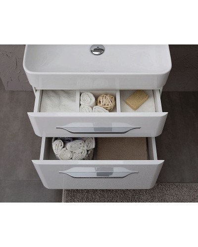 Тумба с раковиной Aquanet Виченца 60 212665 Белая