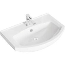 Тумба с раковиной Aquanet Грейс 65 212652 подвесная Дуб кантенбери Белая