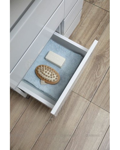 Тумба с раковиной Aquanet Доминика 60 212754 Белая