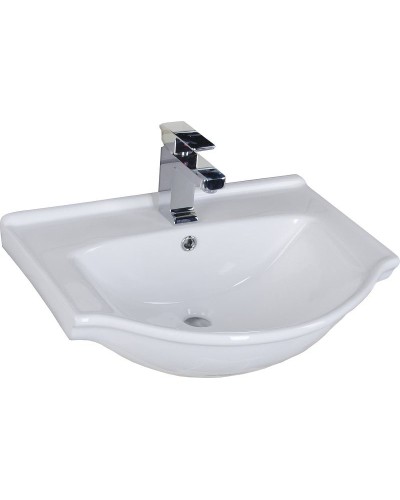 Тумба с раковиной Aquanet Доминика 60 212754 Белая