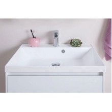 Тумба под раковину Aquanet Гласс 70 206700 подвесной Белая