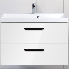 Тумба под раковину BelBagno Aurora 80 AURORA-800-2C-SO-BL подвесная Bianco Lucido