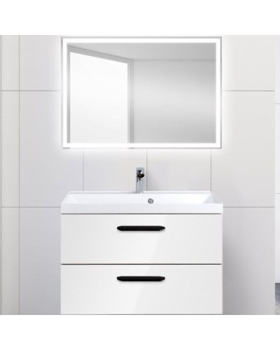 Тумба под раковину BelBagno Aurora 80 AURORA-800-2C-SO-BL подвесная Bianco Lucido