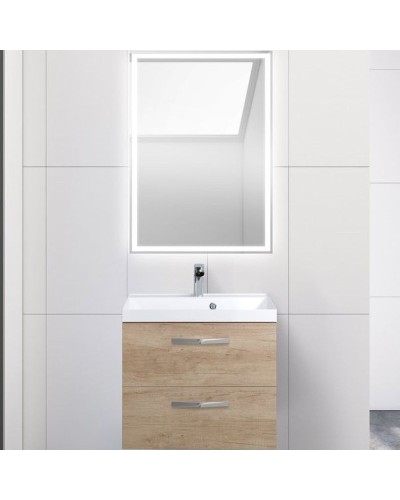 Тумба под раковину BelBagno Aurora 60 AURORA-600-2C-SO-RNN подвесная Rovere Nebrasca Nature