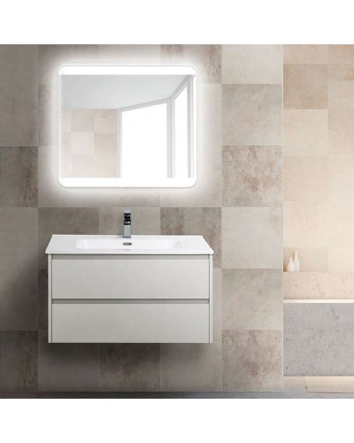 Тумба под раковину BelBagno Kraft 90 KRAFT-900-2C-SO-BO подвесная Bianco Opaco