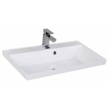 Тумба с раковиной Aquanet Латина 90 212933 подвесная Белая