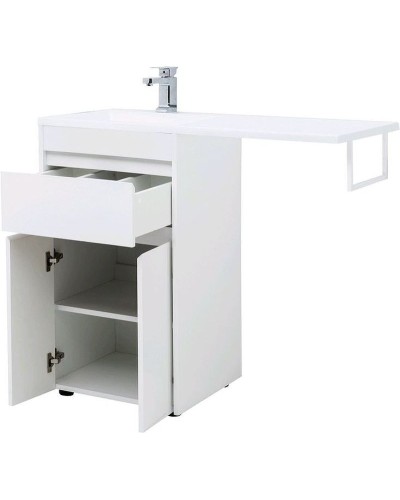 Тумба под раковину Aquanet Токио 110 237744 Белая