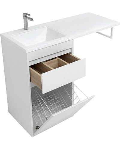 Тумба под раковину Aquanet Токио 110 239289 Белая