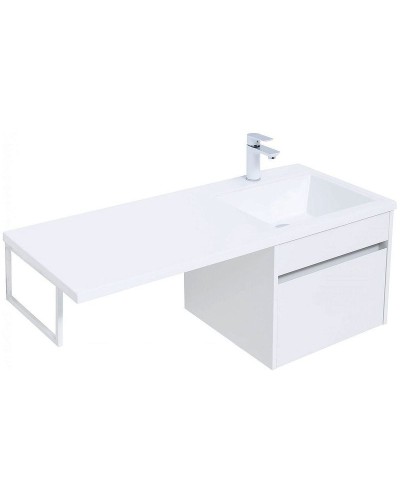 Тумба под раковину Aquanet Токио 110 236915 подвесная Белая