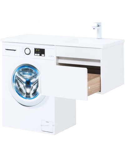 Тумба под раковину Aquanet Токио 110 236915 подвесная Белая