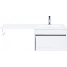 Тумба под раковину Aquanet Токио 120 236916 подвесная Белая