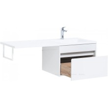 Тумба под раковину Aquanet Токио 120 236916 подвесная Белая