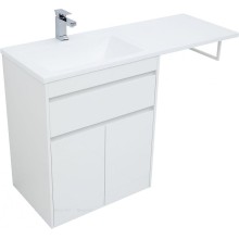 Тумба под раковину Aquanet Токио 130 237746 Белая