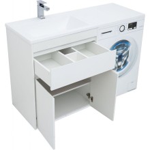 Тумба под раковину Aquanet Токио 130 237746 Белая