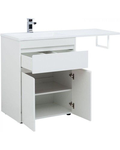 Тумба под раковину Aquanet Токио 130 237746 Белая