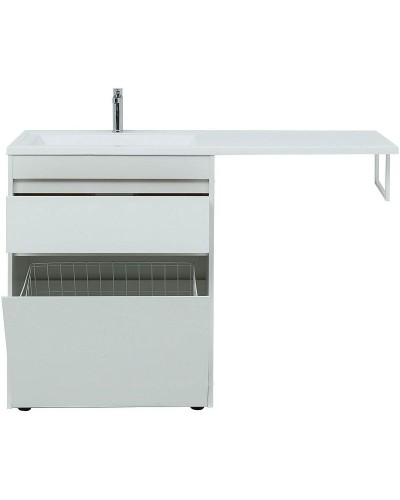 Тумба под раковину Aquanet Токио 130 239291 Белая
