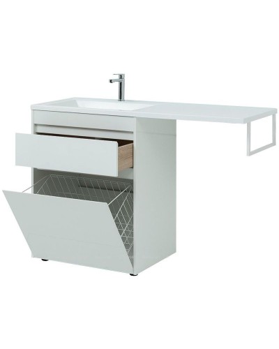 Тумба под раковину Aquanet Токио 130 239291 Белая