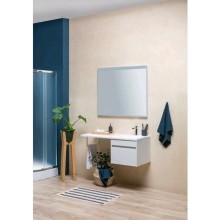 Тумба под раковину Aquanet Токио 130 236917 подвесная Белая