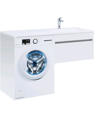 Тумба под раковину Aquanet Токио 130 236917 подвесная Белая