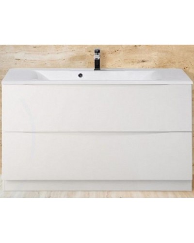 Тумба под раковину BelBagno Marino 120 MARINO-1200-2C-PIA-BL-P Bianco Lucido