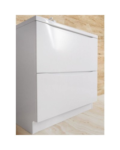 Тумба под раковину BelBagno Marino 120 MARINO-1200-2C-PIA-BL-P Bianco Lucido