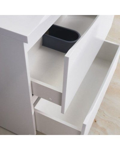 Тумба под раковину BelBagno Marino 70 MARINO-700-2C-PIA-BL-P Bianco Lucido