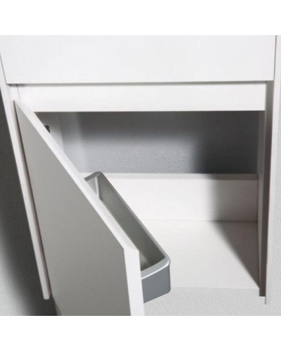 Тумба под раковину BelBagno Pietra Mini 40 PIETRA MINI-400-1A-SO-BL-L подвесная Bianco Lucido