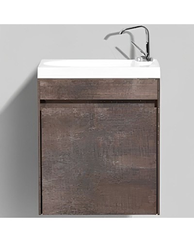 Тумба под раковину BelBagno Pietra Mini 46 PIETRA MINI-460-1A-SO-PT-L подвесная Stone