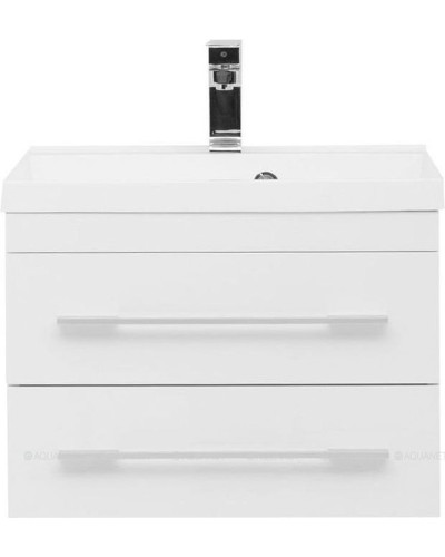 Тумба с раковиной Aquanet Нота 58 212800 подвесная Белая