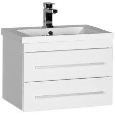 Тумба с раковиной Aquanet Нота 58 212800 подвесная Белая