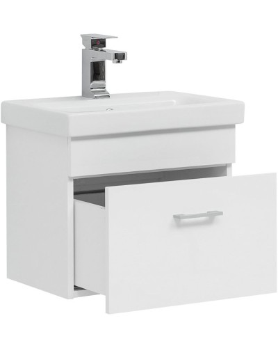Тумба под раковину Aquanet Нота 50 246955 подвесная Белая