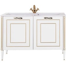 Тумба с раковиной Aquanet Паола 120 212605 Белая