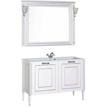 Тумба с раковиной Aquanet Паола 120 213046 Белая